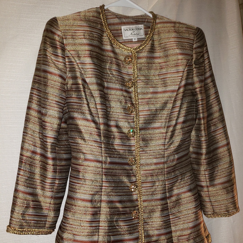 Victor Costa Suit sz 4